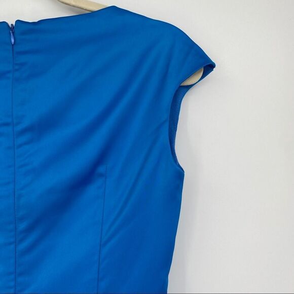 🐇 Metisu Dress Drape Electric Blue Size Medium - Picture 11 of 12